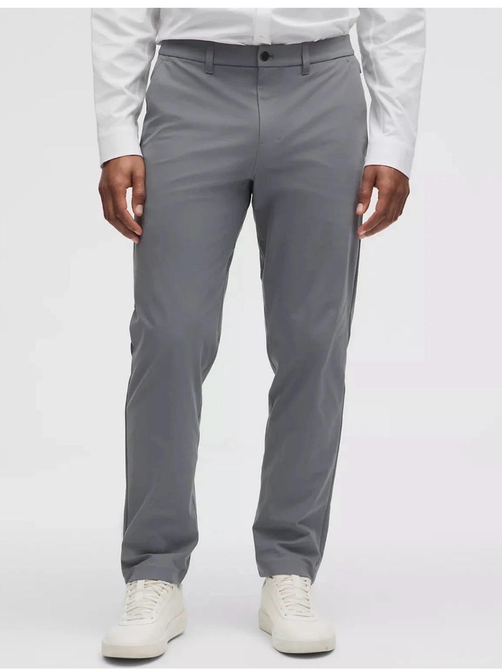 Lululemon ABC Classic-Fit Trouser 31x29 Warpstreme Men's Gray Stretch Pants